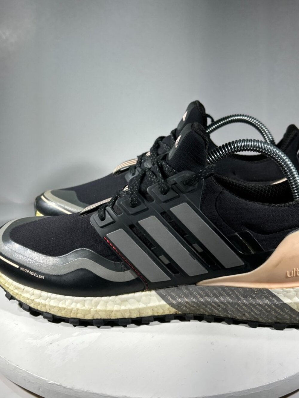 Adidas UltraBoost Guard Running Shoes Womens 9.5 Black FU9465 Sneakers Walk Gym